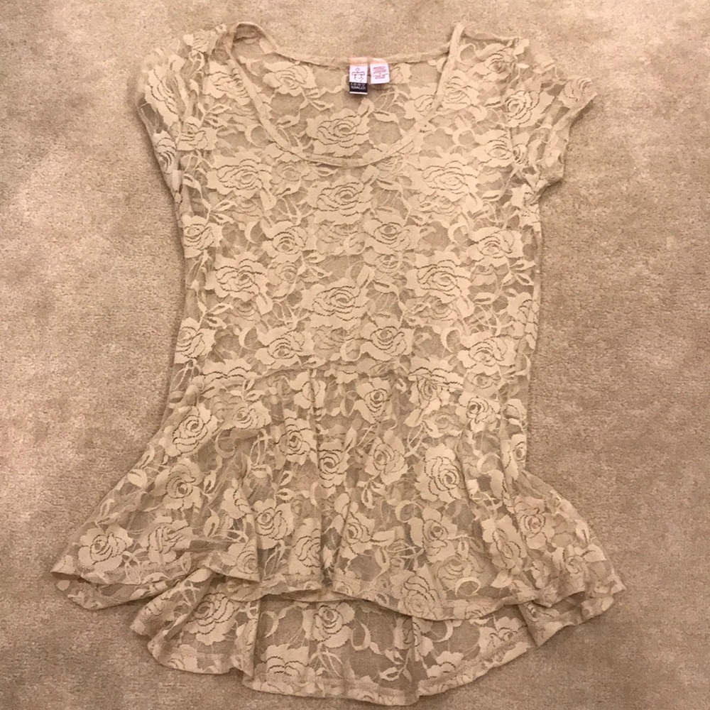 Lace t shirt